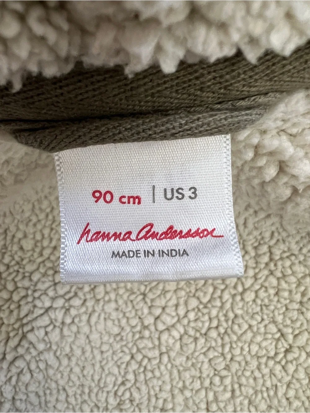 Hanna Andersson Kids Size 3 Dinosaur Camo Sherpa Lined Full Zip Hoodie Jacket